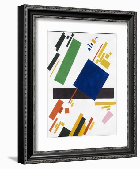 Suprematist Composition by Kazimir Malevich-Kasimir Malevich-Framed Giclee Print