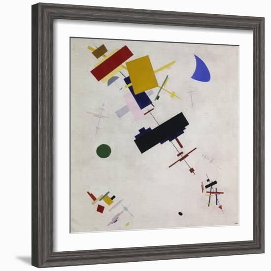 Suprematist Composition N° 56, 1916-Kasimir Malevich-Framed Giclee Print