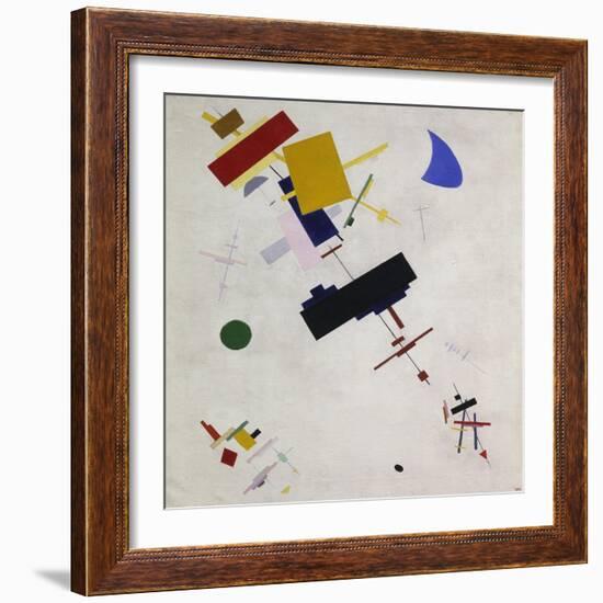 Suprematist Composition N° 56, 1916-Kasimir Malevich-Framed Giclee Print