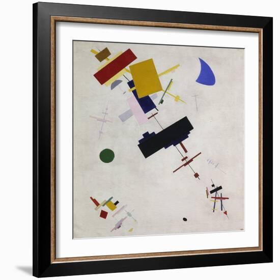 Suprematist Composition N° 56, 1916-Kasimir Malevich-Framed Giclee Print