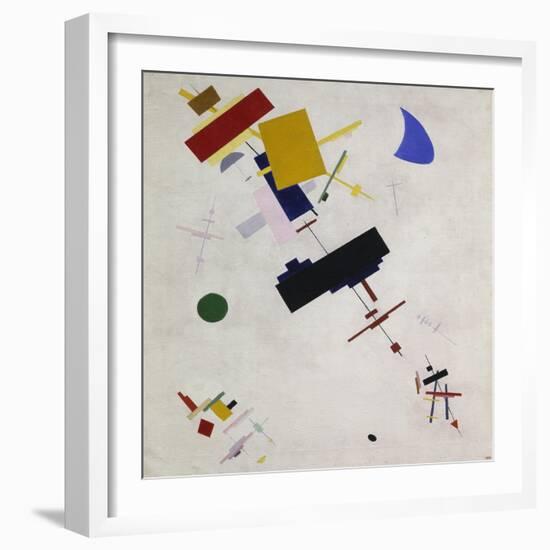 Suprematist Composition N° 56, 1916-Kasimir Malevich-Framed Giclee Print