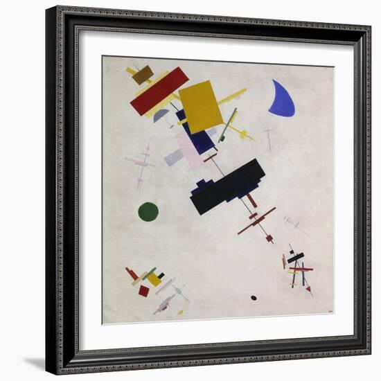 Suprematist Composition N° 56, 1916-Kasimir Malevich-Framed Giclee Print