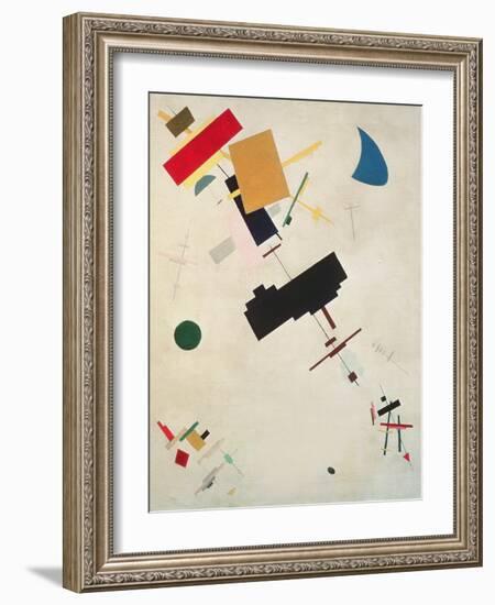 Suprematist Composition No.56, 1916-Kasimir Malevich-Framed Premium Giclee Print