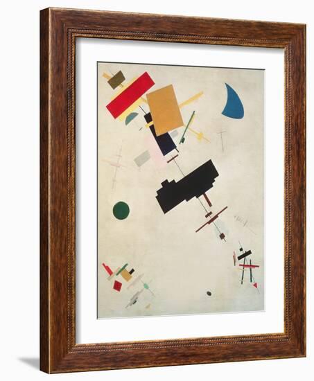 Suprematist Composition No.56, 1916-Kasimir Malevich-Framed Premium Giclee Print