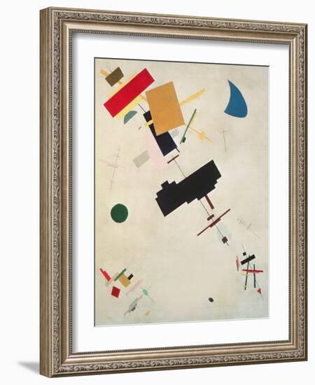 Suprematist Composition No.56, 1916-Kasimir Malevich-Framed Giclee Print
