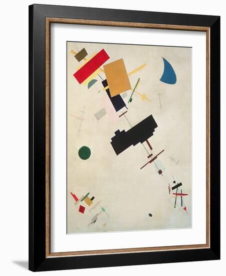 Suprematist Composition No.56, 1916-Kasimir Malevich-Framed Giclee Print