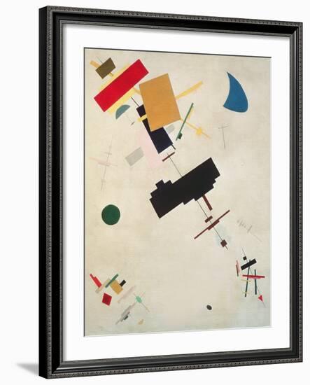 Suprematist Composition No.56, 1916-Kasimir Malevich-Framed Giclee Print