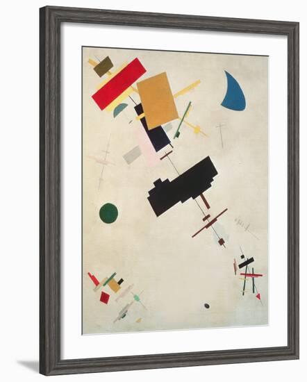 Suprematist Composition No.56, 1916-Kasimir Malevich-Framed Giclee Print