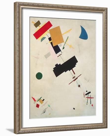 Suprematist Composition No.56, 1916-Kasimir Malevich-Framed Giclee Print