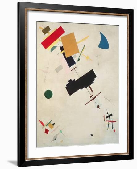 Suprematist Composition No.56, 1916-Kasimir Malevich-Framed Giclee Print