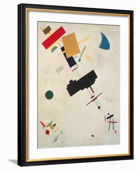 Suprematist Composition No.56, 1916-Kasimir Malevich-Framed Giclee Print