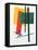 Suprematist Composition (With Yellow, Orange and Green Rectangle) 1915-16 (Oil on Canvas)-Kazimir Severinovich Malevich-Framed Premier Image Canvas