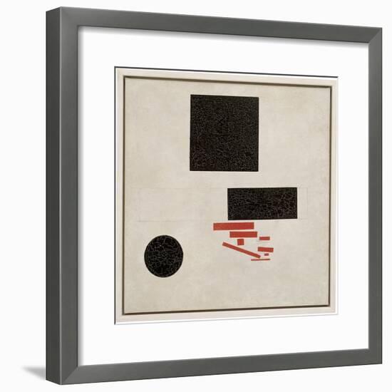 Suprematist Compositionsuprematist Composition, 1915-Kasimir Severinovich Malevich-Framed Giclee Print