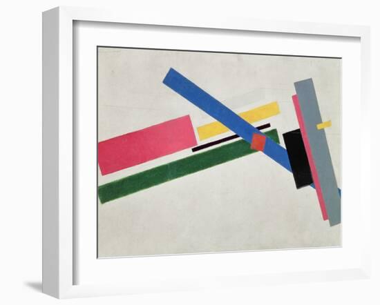 Suprematist Construction-Kasimir Malevich-Framed Giclee Print