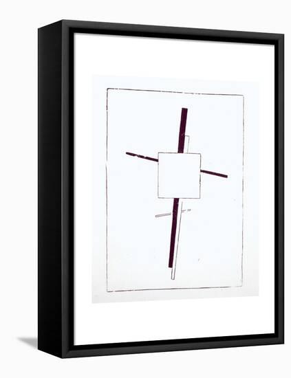 Suprematist Cross, 1920-Kasimir Malevich-Framed Premier Image Canvas