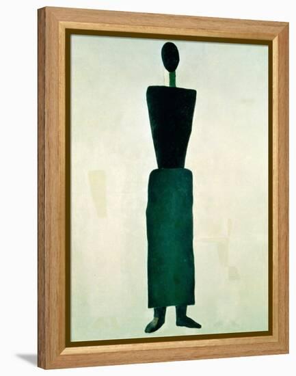 Suprematist Female Figure, 1928-32-Kasimir Malevich-Framed Premier Image Canvas