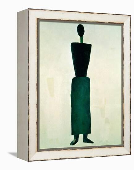 Suprematist Female Figure, 1928-32-Kasimir Malevich-Framed Premier Image Canvas