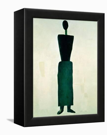 Suprematist Female Figure, 1928-32-Kasimir Malevich-Framed Premier Image Canvas