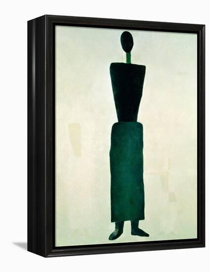 Suprematist Female Figure, 1928-32-Kasimir Malevich-Framed Premier Image Canvas