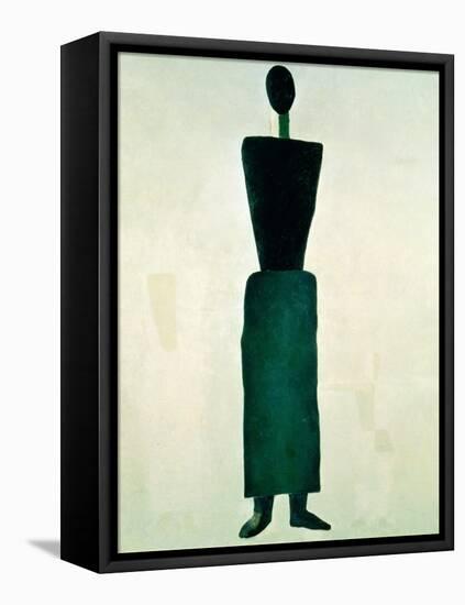 Suprematist Female Figure, 1928-32-Kasimir Malevich-Framed Premier Image Canvas