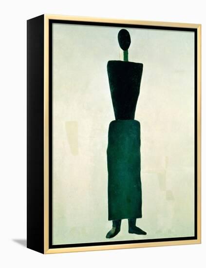 Suprematist Female Figure, 1928-32-Kasimir Malevich-Framed Premier Image Canvas