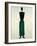 Suprematist Female Figure, 1928-32-Kasimir Malevich-Framed Giclee Print