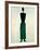 Suprematist Female Figure, 1928-32-Kasimir Malevich-Framed Giclee Print