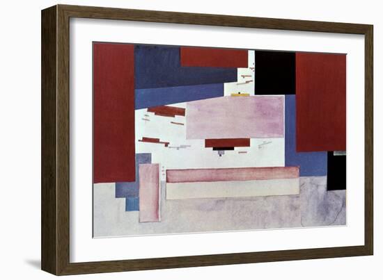 Suprematist Variations, 1919-Kazimir Malevich-Framed Giclee Print