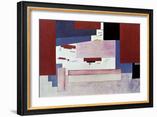 Suprematist Variations, 1919-Kazimir Malevich-Framed Giclee Print