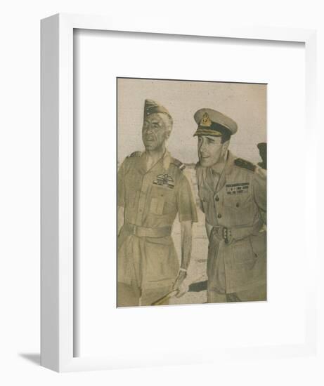 'Supreme Allied Commander S.E. Asia', 1943-44-Unknown-Framed Photographic Print