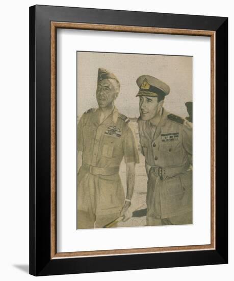 'Supreme Allied Commander S.E. Asia', 1943-44-Unknown-Framed Photographic Print