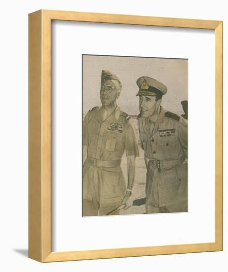 'Supreme Allied Commander S.E. Asia', 1943-44-Unknown-Framed Photographic Print