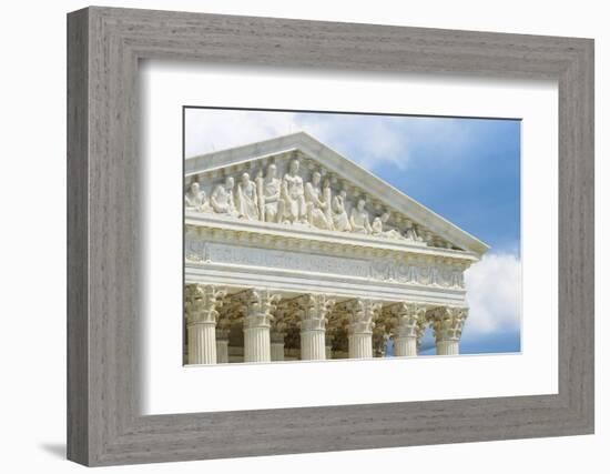 Supreme Court Building, Washington D.C. United States of America-Orhan-Framed Photographic Print