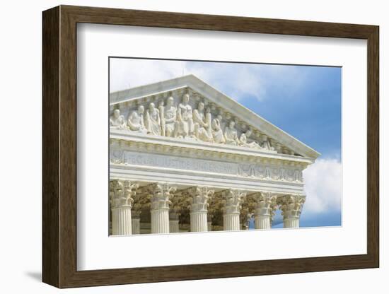 Supreme Court Building, Washington D.C. United States of America-Orhan-Framed Photographic Print