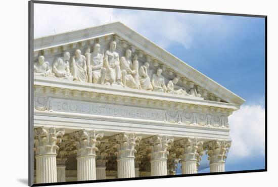 Supreme Court Building, Washington D.C. United States of America-Orhan-Mounted Photographic Print