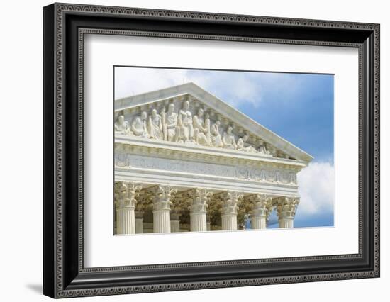 Supreme Court Building, Washington D.C. United States of America-Orhan-Framed Photographic Print