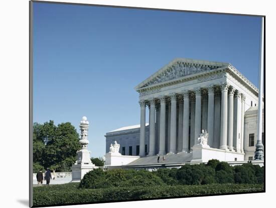 Supreme Court Building, Washington D.C., USA-Ursula Gahwiler-Mounted Photographic Print