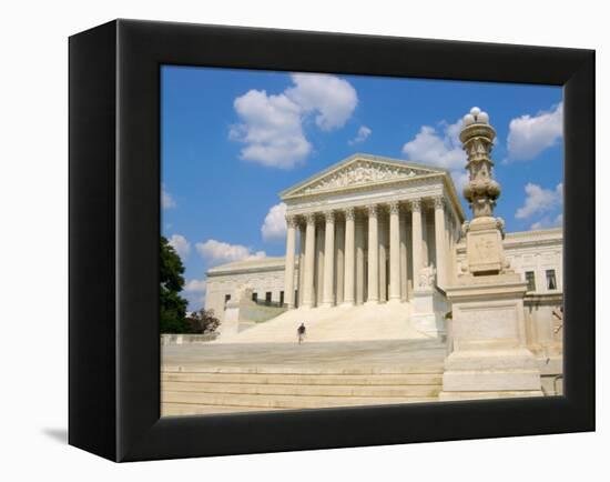 Supreme Court Building, Washington DC, USA-Lisa S^ Engelbrecht-Framed Premier Image Canvas