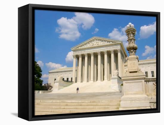 Supreme Court Building, Washington DC, USA-Lisa S^ Engelbrecht-Framed Premier Image Canvas