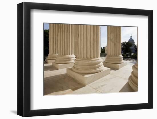 Supreme Court Building, Washington, DC-Paul Souders-Framed Photographic Print