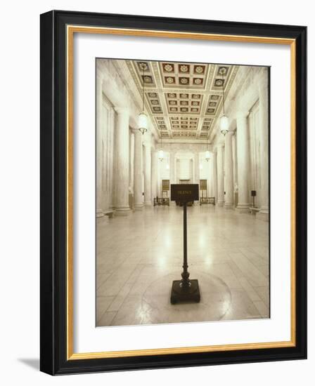 Supreme Court Building-Ted Thai-Framed Photographic Print