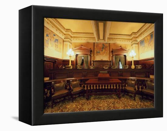 Supreme Court, Harrisburg, Pennsylvania, USA-null-Framed Premier Image Canvas