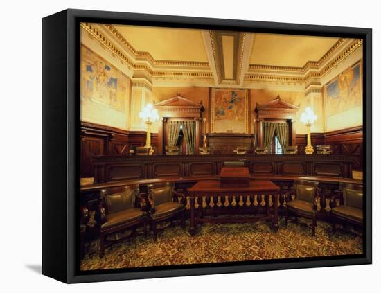 Supreme Court, Harrisburg, Pennsylvania, USA-null-Framed Premier Image Canvas