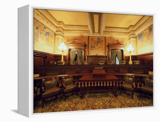 Supreme Court, Harrisburg, Pennsylvania, USA-null-Framed Premier Image Canvas