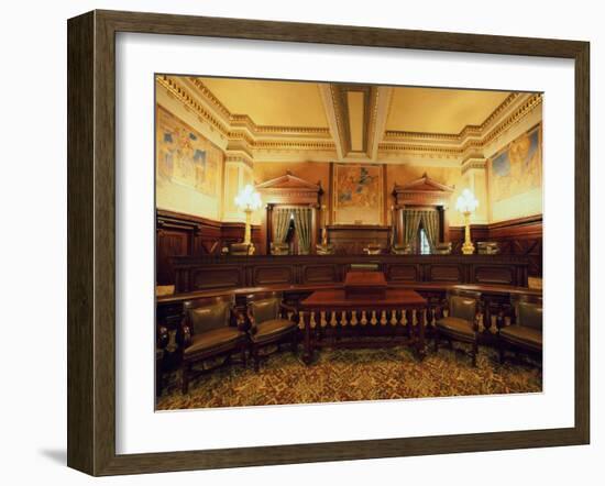 Supreme Court, Harrisburg, Pennsylvania, USA-null-Framed Photographic Print