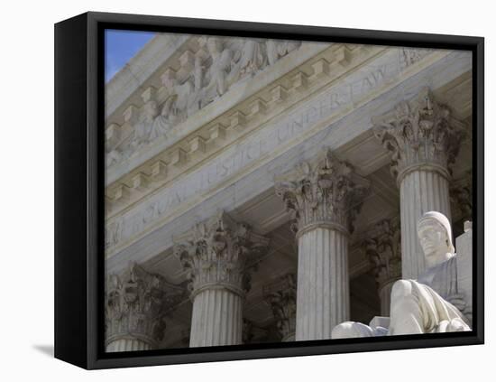 Supreme Court in Washington-null-Framed Premier Image Canvas