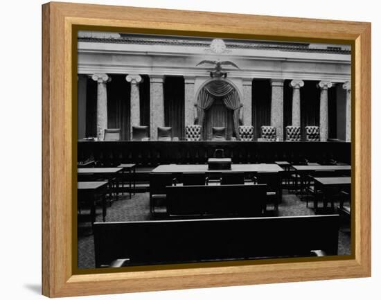 Supreme Court Room in the Capitol-null-Framed Premier Image Canvas