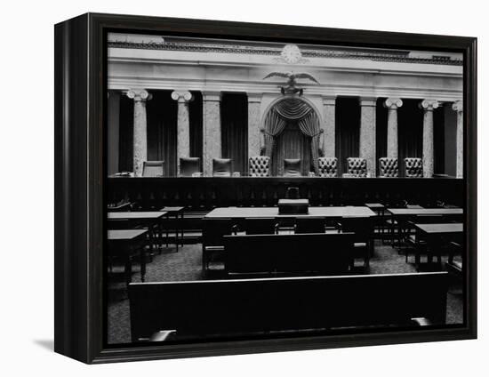 Supreme Court Room in the Capitol-null-Framed Premier Image Canvas