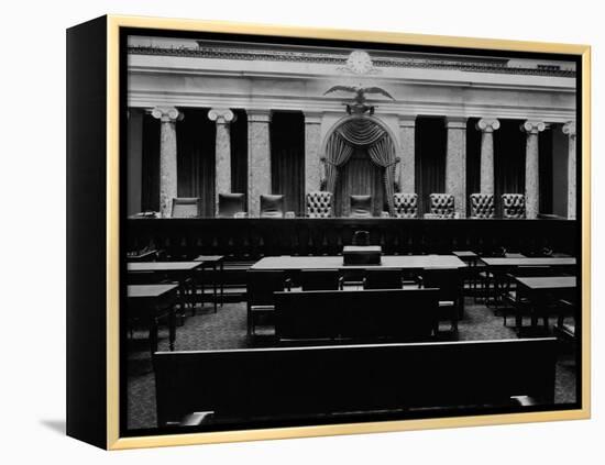 Supreme Court Room in the Capitol-null-Framed Premier Image Canvas