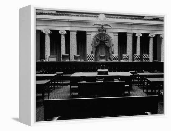 Supreme Court Room in the Capitol-null-Framed Premier Image Canvas